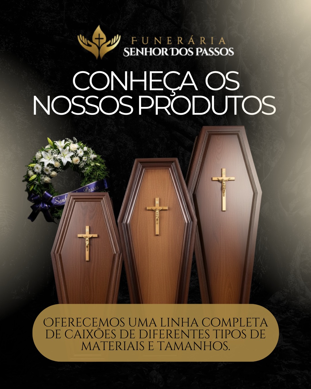 entendemos que cada despedida é única e merece ser conduzida com dignidade